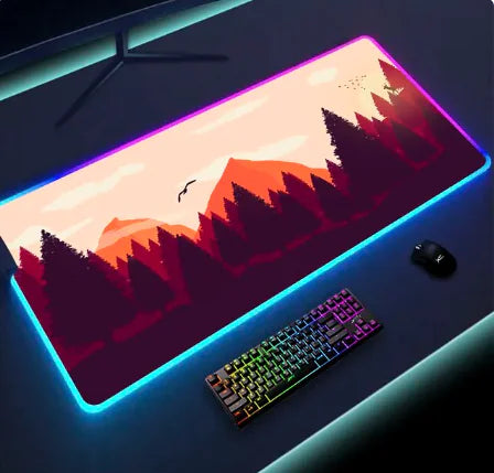 Luminous LED Lighting Mouse Pad - Bee Drop