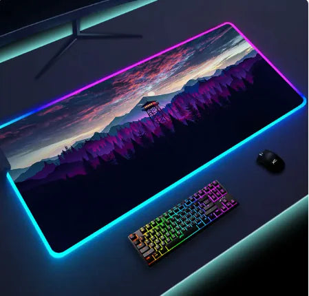 Luminous LED Lighting Mouse Pad - Bee Drop