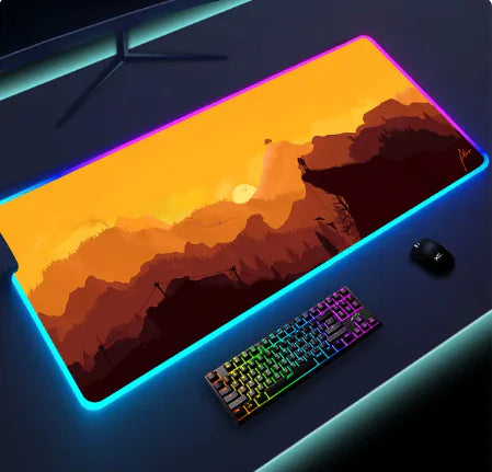 Luminous LED Lighting Mouse Pad - Bee Drop