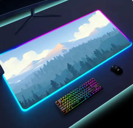 Luminous LED Lighting Mouse Pad - Bee Drop