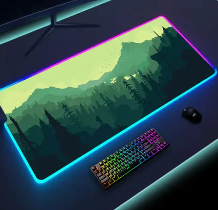 Luminous LED Lighting Mouse Pad - Bee Drop