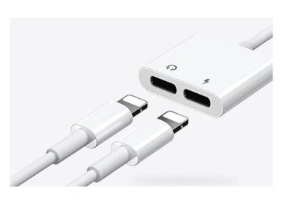 Adaptador Lightning 2x1 Audio Carga Multifunción - Bee Drop