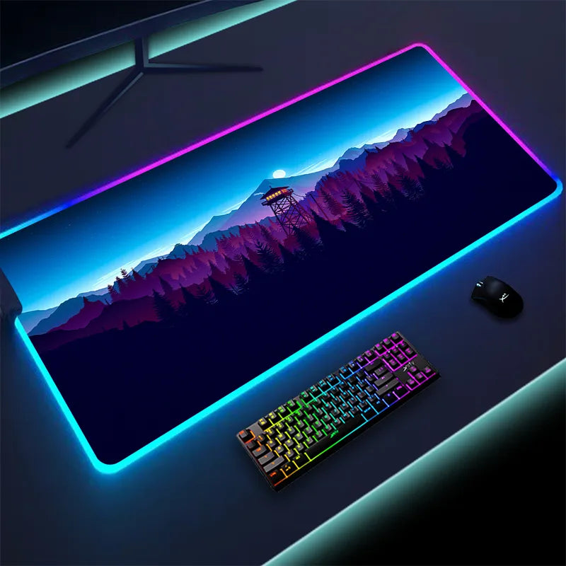 Luminous LED Lighting Mouse Pad - Bee Drop