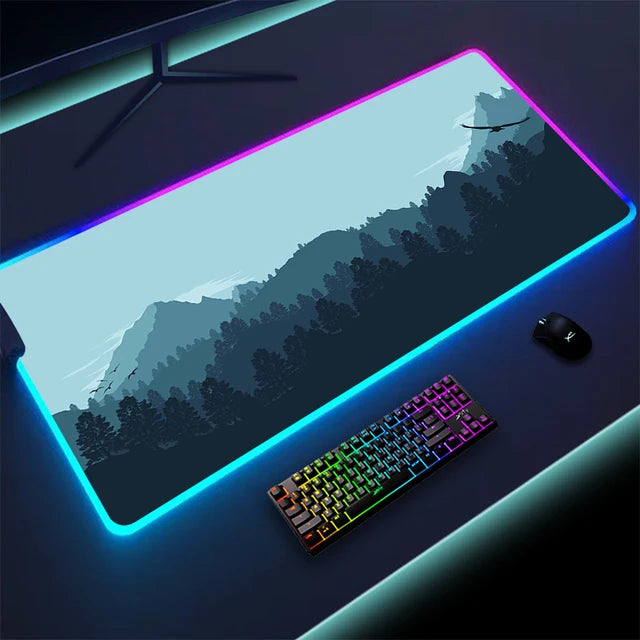 Luminous LED Lighting Mouse Pad - Bee Drop