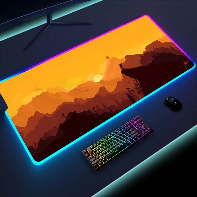 Luminous LED Lighting Mouse Pad - Bee Drop