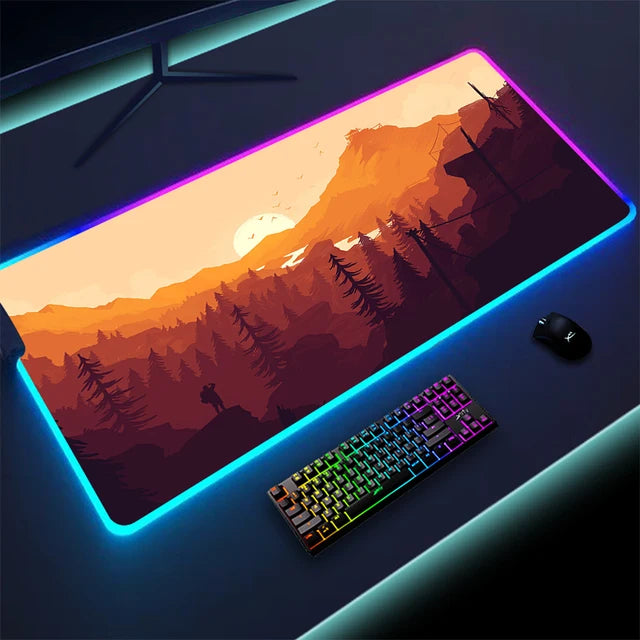 Luminous LED Lighting Mouse Pad - Bee Drop