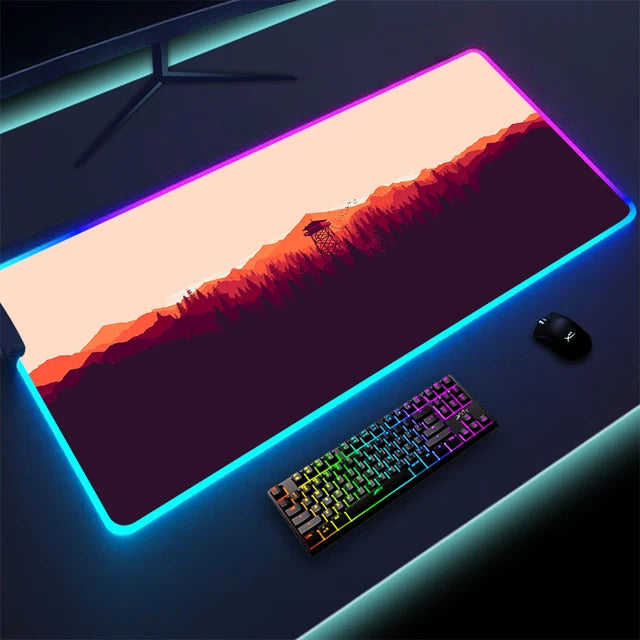 Luminous LED Lighting Mouse Pad - Bee Drop