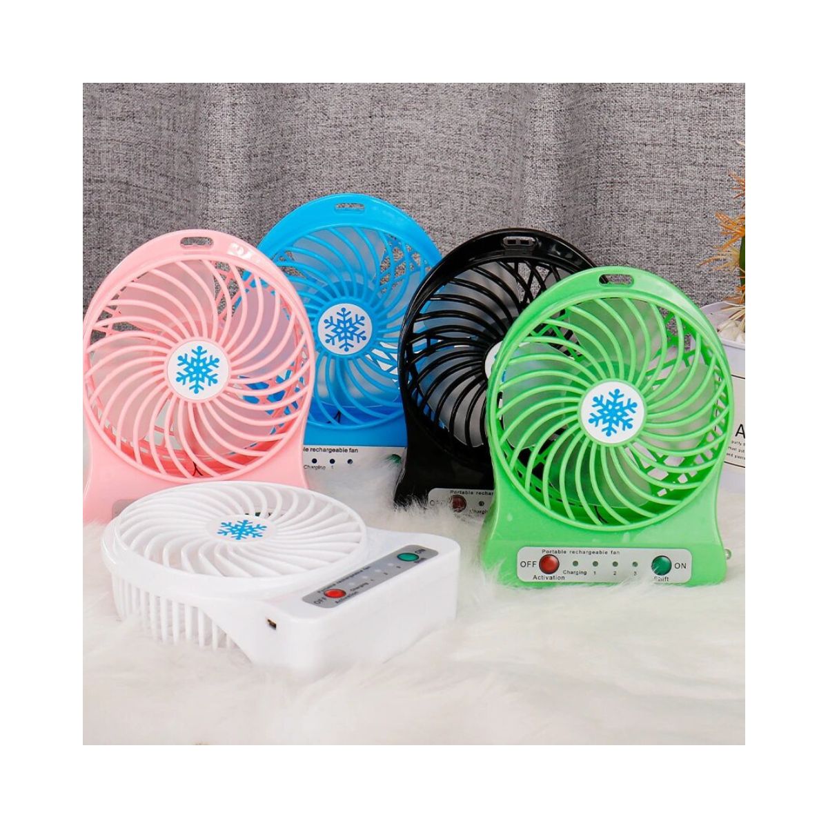 WhisperBreeze USB - Ventilador Portátil Silencioso - Bee Drop