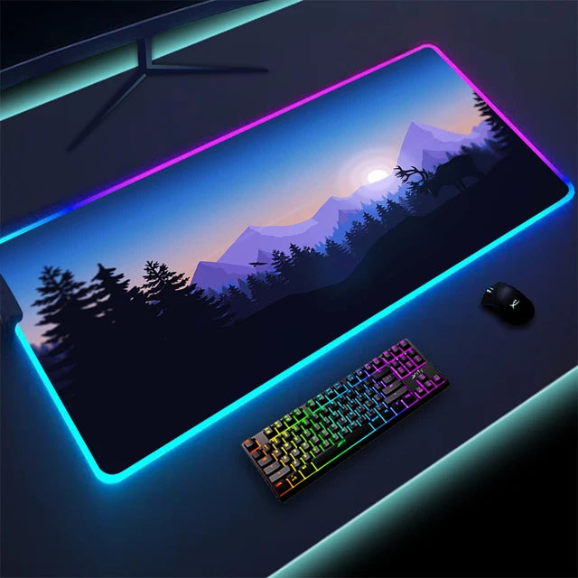 Luminous LED Lighting Mouse Pad - Bee Drop