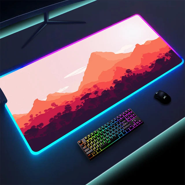 Luminous LED Lighting Mouse Pad - Bee Drop