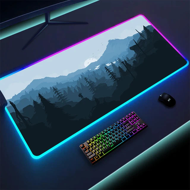 Luminous LED Lighting Mouse Pad - Bee Drop