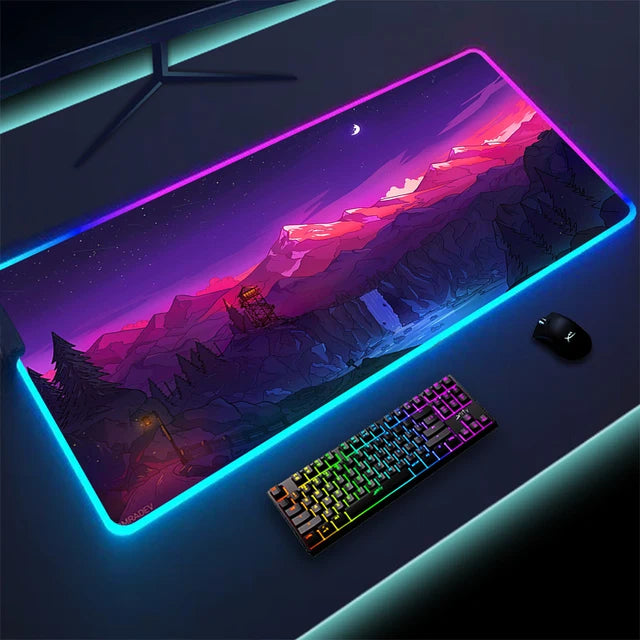 Luminous LED Lighting Mouse Pad - Bee Drop