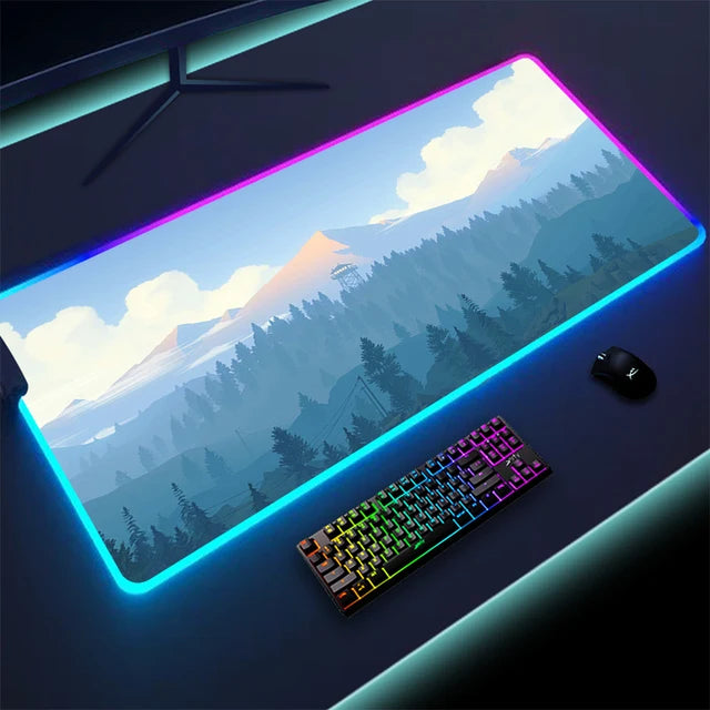 Luminous LED Lighting Mouse Pad - Bee Drop