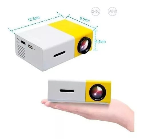 Mini Proyector Led Portatil HDMI VGA USB - Bee Drop