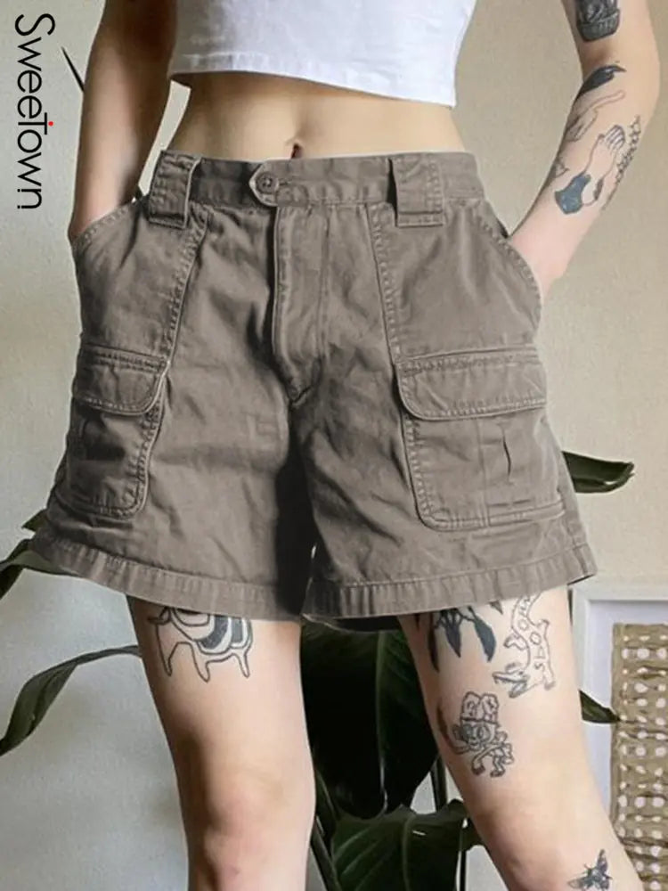 Shorts Cargo Rectos - Bee Drop