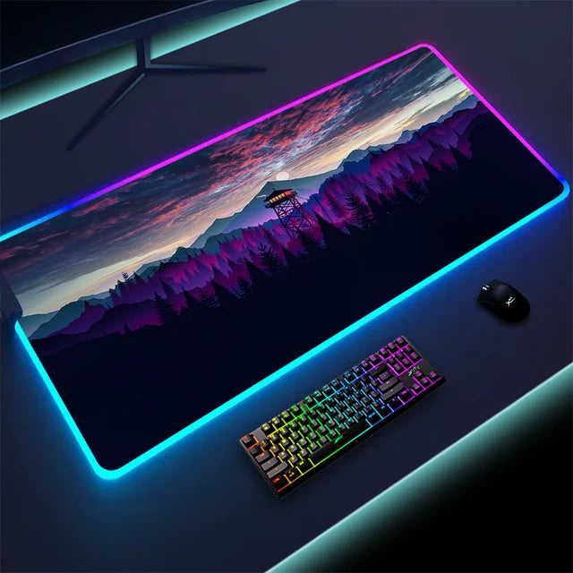 Luminous LED Lighting Mouse Pad - Bee Drop