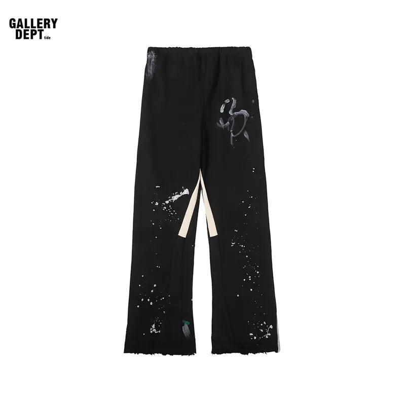 Painted Flare Sweatpants - Bee Drop