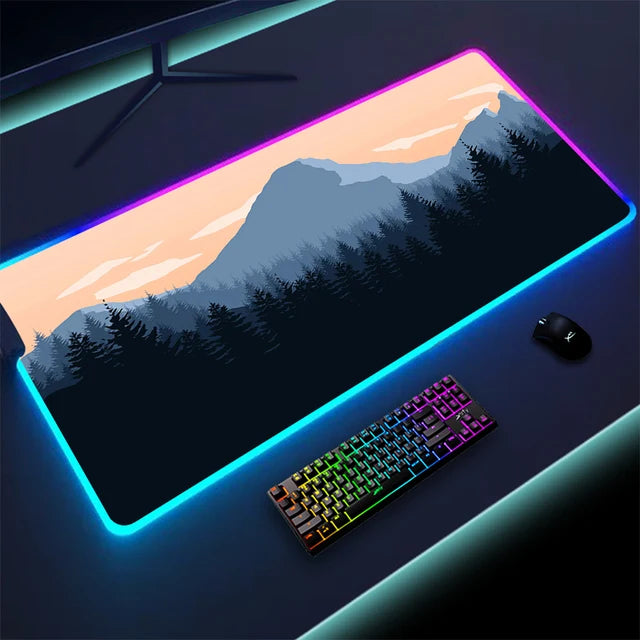 Luminous LED Lighting Mouse Pad - Bee Drop